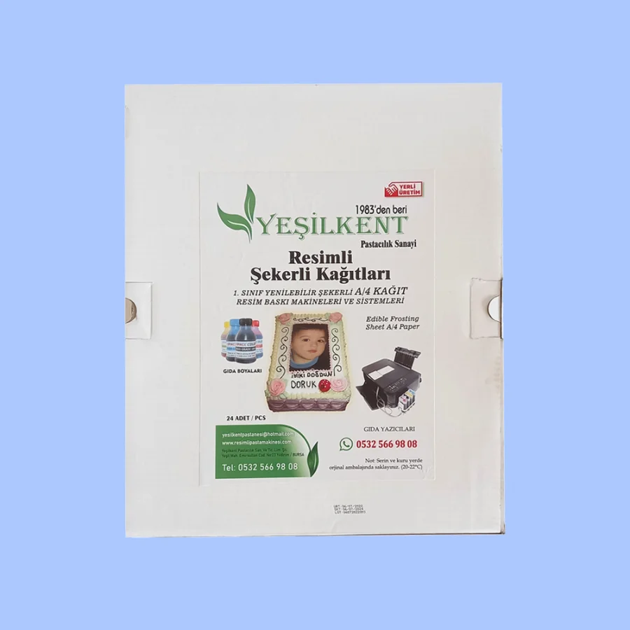 TAM TAKIM | Wi-Fi + Tarayıcı + Fotokopi Renkli Resimli Pasta Makinesi - Görsel 9